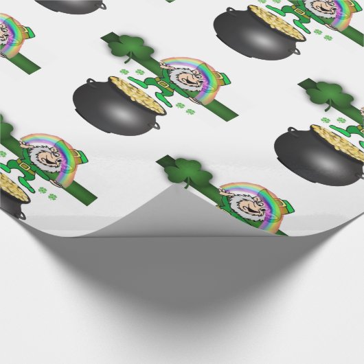 St. Patrick's Day Wrapping Paper Geschenkpapier (Ecke)