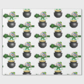 St. Patrick's Day Wrapping Paper Geschenkpapier (Flach)