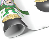 St. Patrick's Day Wrapping Paper Geschenkpapier (Rolleneckpunkt)
