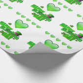 St. Patrick's Day Wrapping Paper Geschenkpapier (Ecke)