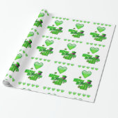 St. Patrick's Day Wrapping Paper Geschenkpapier (Ungerollt)