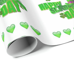 St. Patrick's Day Wrapping Paper Geschenkpapier