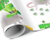 St. Patrick's Day Wrapping Paper Geschenkpapier (Rolleneckpunkt)