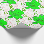St. Patrick's Day Wrapping Paper Geschenkpapier (Ecke)