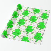 St. Patrick's Day Wrapping Paper Geschenkpapier (Ungerollt)