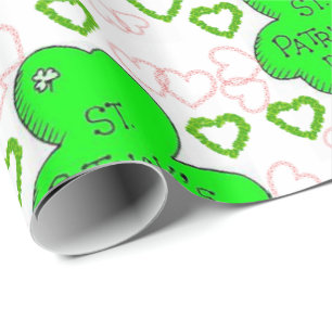 St. Patrick's Day Wrapping Paper Geschenkpapier