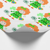 St. Patrick's Day Wrapping Paper Geschenkpapier (Ecke)