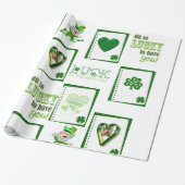 St. Patrick's Day Wrapping Paper Geschenkpapier (Ungerollt)