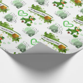 St. Patrick's Day Wrapping Paper Geschenkpapier (Ecke)