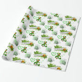 St. Patrick's Day Wrapping Paper Geschenkpapier (Ungerollt)