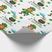 St. Patrick's Day Wrapping Paper Geschenkpapier (Ecke)
