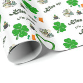 St. Patrick's Day Wrapping Paper Geschenkpapier (Rolleneckpunkt)