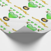 St. Patrick's Day Wrapping Paper Geschenkpapier (Ecke)