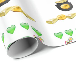 St. Patrick's Day Wrapping Paper Geschenkpapier