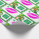 St. Patrick's Day Wrapping Paper Geschenkpapier (Ecke)
