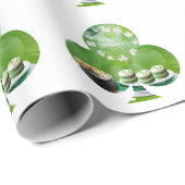 St Patrick's Day Wrapping Paper Geschenkpapier (Rolleneckpunkt)
