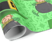 St. Patrick's Day Wrapping Paper Geschenkpapier (Rolleneckpunkt)