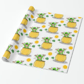 St. Patrick's Day Wrapping Paper Geschenkpapier (Ungerollt)