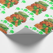 St. Patrick's Day Wrapping Paper Geschenkpapier (Ecke)