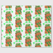 St. Patrick's Day Wrapping Paper Geschenkpapier (Flach)