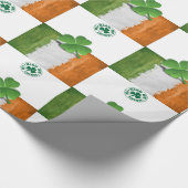 St. Patrick's Day Wrapping Paper Geschenkpapier (Ecke)