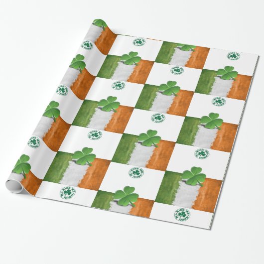 St. Patrick's Day Wrapping Paper Geschenkpapier (Ungerollt)