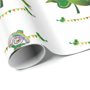 St. Patrick's Day Wrapping Paper Geschenkpapier