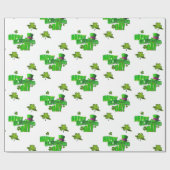St. Patrick's Day Wrapping Paper Geschenkpapier (Flach)