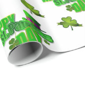 St. Patrick's Day Wrapping Paper Geschenkpapier (Rolleneckpunkt)
