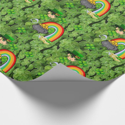 St. Patrick's Day Wrapping Paper Geschenkpapier (Ecke)