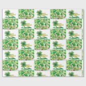 St. Patrick's Day Wrapping Paper Geschenkpapier (Flach)