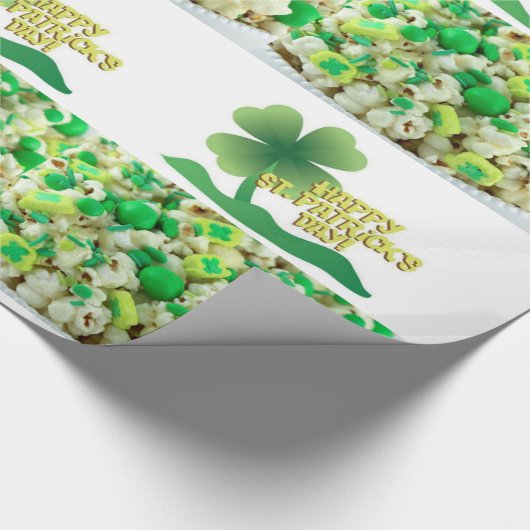 St. Patrick's Day Wrapping Paper Geschenkpapier (Ecke)