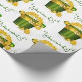 St. Patrick's Day Wrapping Paper Geschenkpapier (Ecke)