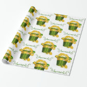 St. Patrick's Day Wrapping Paper Geschenkpapier (Ungerollt)