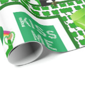 St. Patrick's Day Wrapping Paper Geschenkpapier (Rolleneckpunkt)