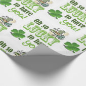 St. Patrick's Day Wrapping Paper Geschenkpapier (Ecke)