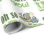 St. Patrick's Day Wrapping Paper Geschenkpapier (Rolleneckpunkt)