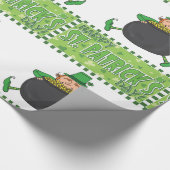 St. Patrick's Day Wrapping Paper Geschenkpapier (Ecke)