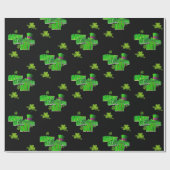 St. Patrick's Day Wrapping Paper Geschenkpapier (Flach)