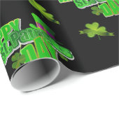 St. Patrick's Day Wrapping Paper Geschenkpapier (Rolleneckpunkt)