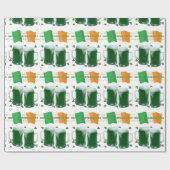 St. Patrick's Day Wrapping Paper Geschenkpapier (Flach)