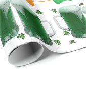 St. Patrick's Day Wrapping Paper Geschenkpapier (Rolleneckpunkt)