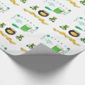 St. Patrick's Day Wrapping Paper Geschenkpapier (Ecke)