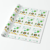 St. Patrick's Day Wrapping Paper Geschenkpapier (Ungerollt)