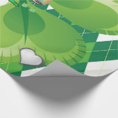 St. Patrick's Day Wrapping Paper Geschenkpapier (Ecke)
