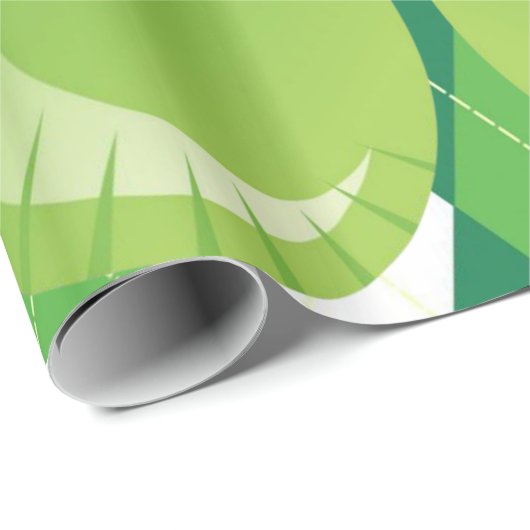 St. Patrick's Day Wrapping Paper Geschenkpapier (Rolleneckpunkt)
