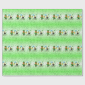 St. Patrick's Day Wrapping Paper Geschenkpapier (Flach)