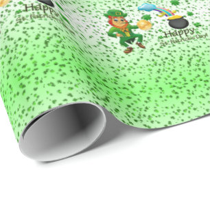 St. Patrick's Day Wrapping Paper Geschenkpapier