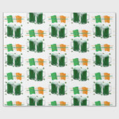 St. Patrick's Day Wrapping Paper Geschenkpapier (Flach)