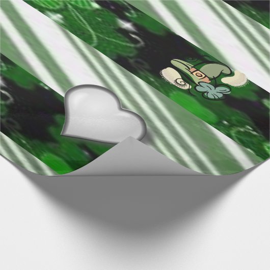 St. Patrick's Day Wrapping Paper Geschenkpapier (Ecke)